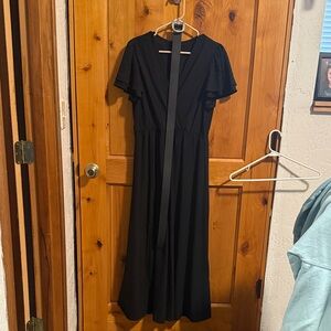 Elegant Black Women's Dress